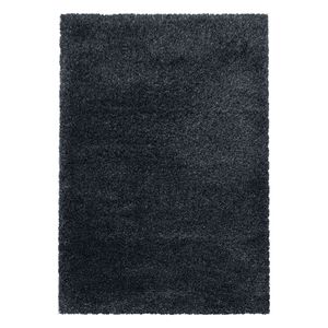 120x170 cm Kusový koberec Fluffy Shaggy 3500 antracit