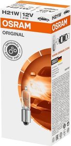 OSRAM ORIGINAL H21W BAY9s 12 V/21 W (luzem)