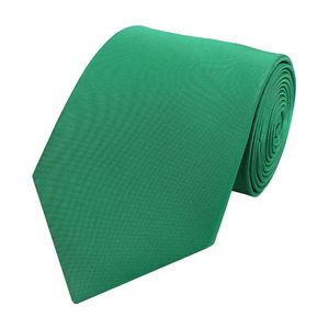 Fabio Farini - Krawatte - einfarbige Herren Schlips - Unicolor Krawatte in 6cm oder 8cm Breite Breit (8cm), Grün perfekt als Geschenk