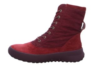 Think KUSABI Damen Stiefelette in Rot, Größe 41