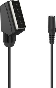HAMA Adapter, Scart-Stecker - 3,5-mm-Klinken-Kupplung Stereo (00205171)