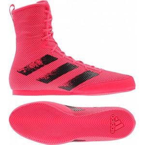 Adidas Box Hog 3 Boxstiefel Pink Black - Schuhgröße UK: 7