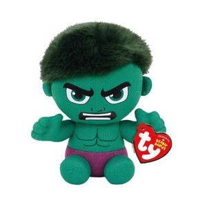 Ty Beanie Babies Marvel Knuffle Hulk 15 cm