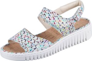 Waldläufer Damen Sandalen WILLOW Bunt Leder Größe: 39