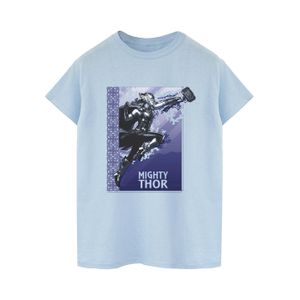 Marvel - "Thor Love And Thunder Mighty Thor" T-Shirt für Herren BI52170 (L) (Babyblau)