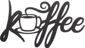 Gilde Metall Wandrelief "Kaffee" VE 2 69757