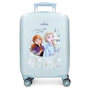 Joumma Bags Kinder Koffer Trolley Kinderkoffer Disney Frozen Anna und Elsa Hellblau