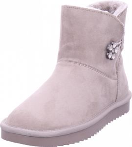 Marco Tozzi Stiefel bequem warm gefüttert in grau, Gr. 36