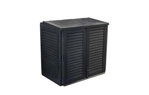 COUNTRYSIDE® Maxibox | Box na odpadky | Záhradný box 780L s plynovými vzperami