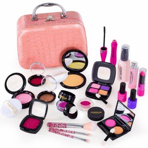 Pretend Make-up Spielzeugset,für Mädchen Kinder Schönheit Schmink Schminkkoffer 
