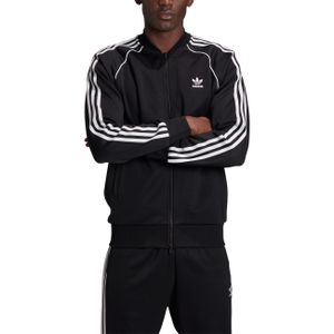 ADIDAS Bluza Mężczyźni Poliester Czarny GR46979 - Rozmiar: S