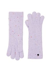 Esprit Strickhandschuhe mit bunten Sprenkeln, lilac