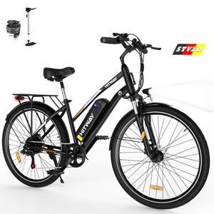 HITWAY E Bike 28" Elektrofahrrad E-Mountainbike 28" 250W/36V/12Ah bis zu 35-90km