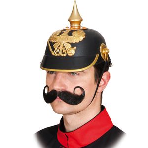 Preußische Pickelhaube Kaiser Wilhelm für Herren Kostüm-Zubehör