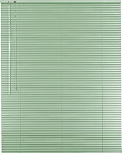 Alu Jalousie Aluminiumjalousie 120 x 220 cm mint Rollo Jalousette Bedienseite links