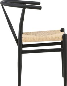 Venture Design, zahradní židle, Alfons, černá