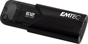 Emtec USB3.2 Click Easy B110 512GB Black Emtec USB3.2 Click Easy B110 512GB Black