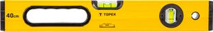 TOPEX Poziomnica aluminiowa typ 600, 40 cm, 2 libelle