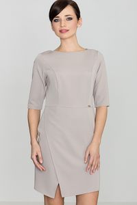 Lenitif Minikleid für Frauen Eliamones K200 beige M