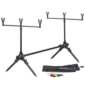 Karpfen Rod Pod + 3 Swing + 2 Buzzer Bar + 6 Ruten Auflagen Halter +Tasche