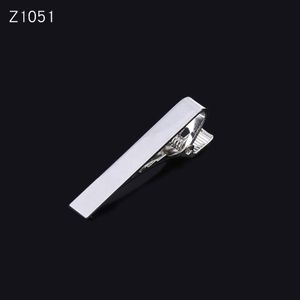 1 Stück kurze Herren-Krawattenklammer Silber 3 Herrenkragen 4,3 cm