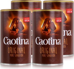 Caotina Original Trinkschokolade - Kakaopulver Schweizer Schokolade (4er Pack)