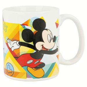 Keramik Tasse Mickey Mouse Maus | 325 ml | Henkel-Becher Geschenkbox