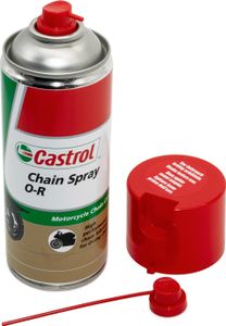 Castrol Chain Spray O-R Motorcycle Chain Care / Kettenspray 400 ml