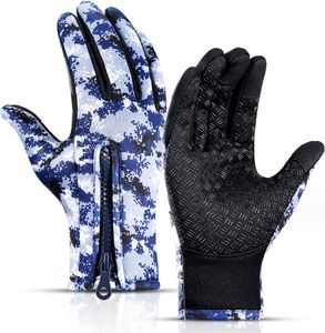 Winterhandschuhe Touchscreen Warm Wasserdicht, Winddicht & rutschfest,(L)