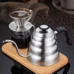 1L Kaffeekanne Kaffeepott Edelstahl Wasserkocher Kaffeekannen
