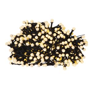 Star Trading Lichterkette Berry Mini 700 LED 14m schwarz außen warmweiß