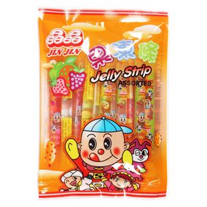 Jin Jin Fruchtgummi Jelly Straws Mix 200g