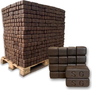 960KG Palette Premium Torfbriketts aus DE. Vergleichbar Kohle Briketts Ofen Kamin Heizen