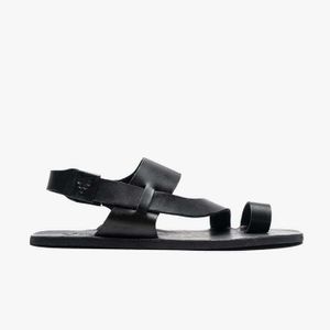 Vivobarefoot Opanka Sandal - Ladies - Obsidian