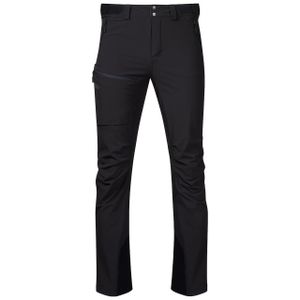 Bergans Breheimen Softshell Men Pants Black/Solid Charcoal S Outdoorové nohavice