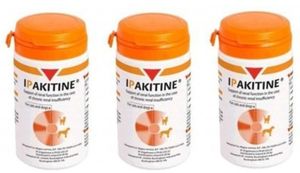 Vetoquinol Ipakitine - Ergänzungsfuttermittel für Hunde und Katzen in Pulverform mit Vitaminen zur Unterstützung der Harnwege 60g (3er-Pack)