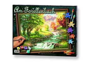 Noris Spiele Malen nach Zahlen - Forellenbach; 609130412