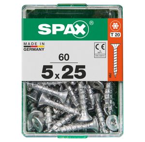 Spax Universalschrauben 5.0 x 25 mm TX 20 - 60 Stk.