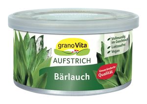 granoVita Veganer Brotaufstrich mit Bärlauch - 125g
