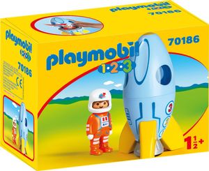 PLAYMOBIL Astronaut mit Rakete, 70186