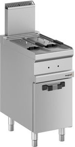 Bergman Profilline Plus 700 Gas-Fritteuse 7+7Liter - 12,5 Kw