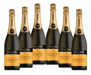 6er Vorteils-Weinpaket - Marca Oro Valdobbiadene Prosecco Superiore DOCG - Valdo