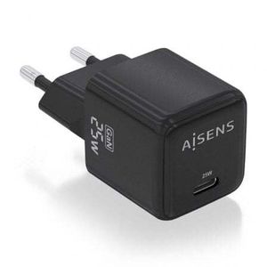 Aisens Wandladegerät Aisens ASCH-25W1P013-BK/ 1xUSB Typ-C/ 25W