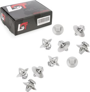10x SEITENLEISTEN RADLAUF CLIPS für RENAULT KANGOO / MASTER / TRAFIC