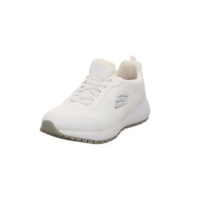 Skechers Damen Arbeitsschuh Work SQUAD SR Berufsschuh Sneaker 77222EC Weiß, Schuhgröße:38 EU