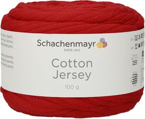 Schachenmayr Baumwolle Jersey, 100g Rot Handstrickgarne