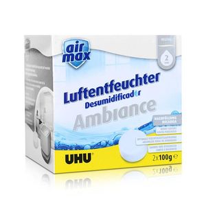 Uhu Air Max Ambiance Nachfülltabs, 2x 100g neutral Luftentfeuchter