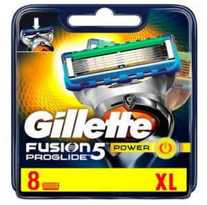 Gillette, Fusion ProGlide Power, Ersatzklingen, 8 Stück