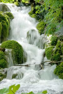 Wasserfälle Waterfalls - Feng Shui - Poster Druck - Größe cm