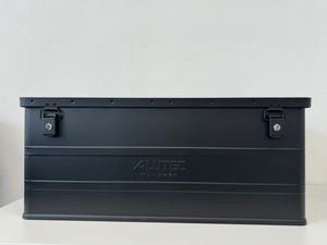 ALUTEC Aluminiumbox Classic 142 Schwarz, 142 ltr., (LxBxH) 870 X 460 X 355 mm